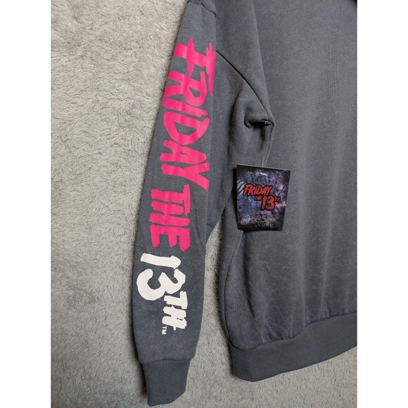 Friday the 13th Jason Vorhees Women’s XS Graphic Zip-Front Hoodie NWT - Picture 7 of 9